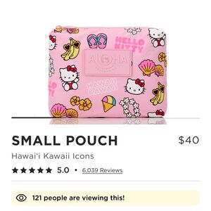 NEW Aloha Collection Hello Kitty Small Pouch